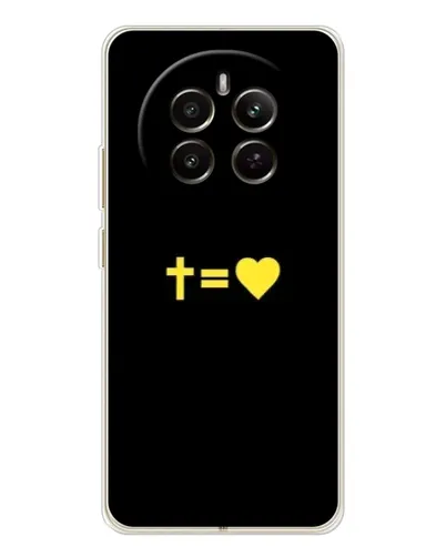 Чехол для Realme 13 4G с картинкой «Сердце и Крест»