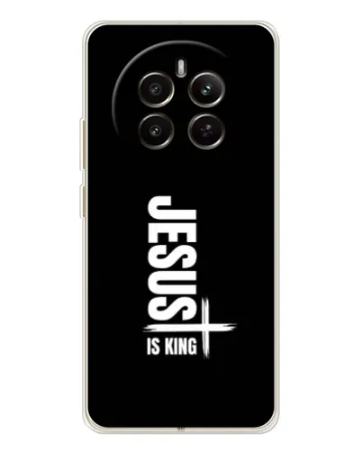 Чехол для Realme 13 4G с картинкой «Вертикаль веры Jesus»