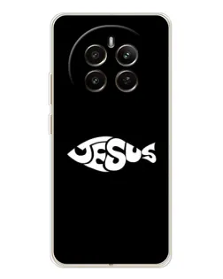 Чехол для Realme 13 4G с картинкой «Рыба Jesus»