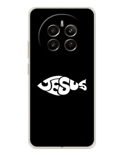 Чехол для Realme 13 4G с картинкой «Рыба Jesus» Чехол для Realme 13 4G с картинкой «Рыба Jesus»