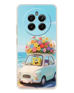 Чехол для Realme 13 4G с картинкой «Автомобильное путешествие»