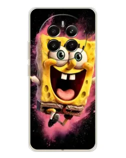 Чехол для Realme 13 4G с картинкой «Взрывной Спанч Боб»