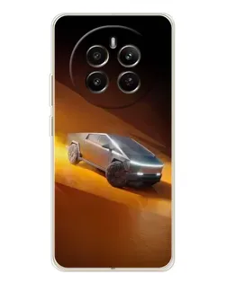 Чохол для Realme 13 4G з картинкою «Cybertruck у пустелі» Чохол для Realme 13 4G з картинкою «Cybertruck у пустелі»