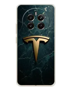Чохол для Realme 13 4G з картинкою «Мармурова Tesla Gold» Чохол для Realme 13 4G з картинкою «Мармурова Tesla Gold»