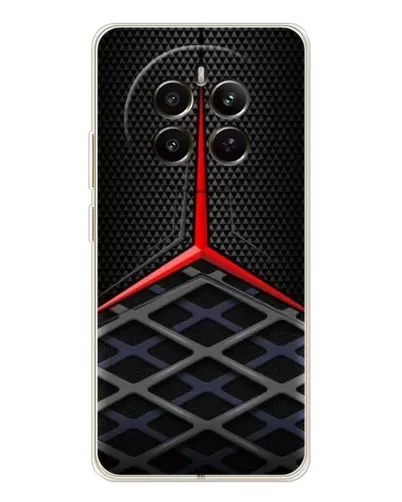 Чехол для Realme 13 4G с картинкой «Mercedes Carbon Grid»