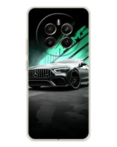 Чехол для Realme 13 4G с картинкой «Темный Mercedes AMG»