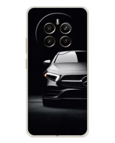 Чехол для Realme 13 4G с картинкой «Свет фар Mercedes»