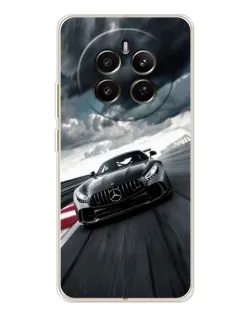 Чехол для Realme 13 4G с картинкой «Гоночный Mercedes AMG»