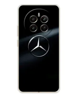 Чехол для Realme 13 4G с картинкой «Mercedes на металле» Чехол для Realme 13 4G с картинкой «Mercedes на металле»