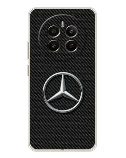 Чехол для Realme 13 4G с картинкой «Карбоновый Mercedes стиль» Чехол для Realme 13 4G с картинкой «Карбоновый Mercedes стиль»