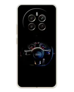 Чохол для Realme 13 4G з картинкою «Салон Audi — кермо»