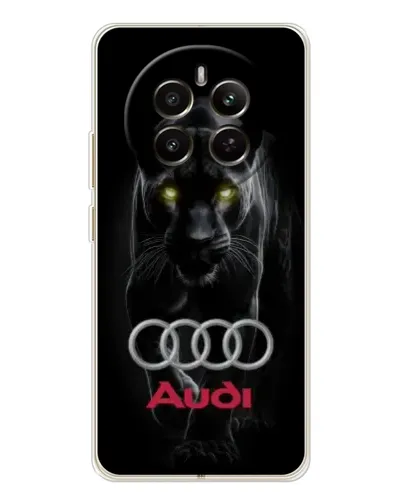 Чехол для Realme 13 4G с картинкой «Пантера и Audi»