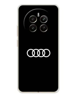 Чохол для Realme 13 4G з картинкою «Audi White Logo» Чохол для Realme 13 4G з картинкою «Audi White Logo»