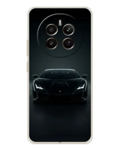 Чехол для Realme 13 4G с картинкой «Черный Lamborghini Aventador» Чехол для Realme 13 4G с картинкой «Черный Lamborghini Aventador»