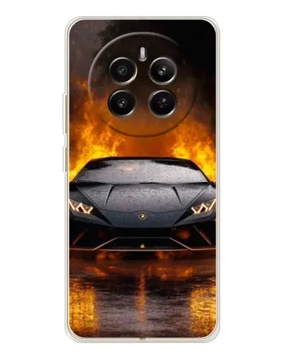 Чехол для Realme 13 4G с картинкой «Lamborghini в огне» Чехол для Realme 13 4G с картинкой «Lamborghini в огне»