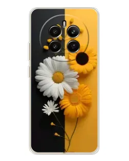 Чехол для Realme 13 4G с картинкой «Подсолнух и ромашка» Чехол для Realme 13 4G с картинкой «Подсолнух и ромашка»