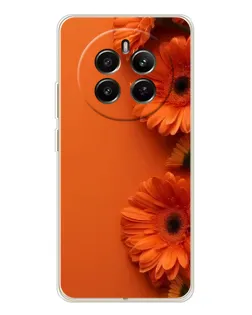 Чехол для Realme 13 4G с картинкой «Оранжевые герберы» Чехол для Realme 13 4G с картинкой «Оранжевые герберы»