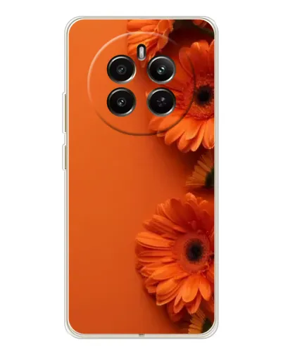 Чехол для Realme 13 4G с картинкой «Оранжевые герберы» Чехол для Realme 13 4G с картинкой «Оранжевые герберы»