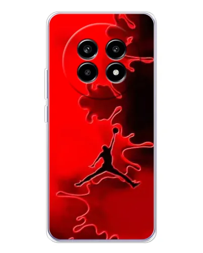 Чехол для Realme 13 Pro Plus с картинкой «Jordan Red Smoke»