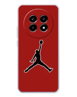 Чехол для Realme 13 Pro Plus с картинкой «Jordan Red Back»