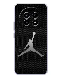 Чехол для Realme 13 Pro Plus с картинкой «Jordan Dark Carbon»
