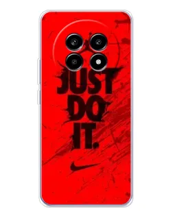 Чехол для Realme 13 Pro Plus с картинкой «Nike Just Do It»