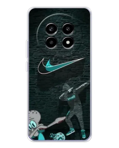 Чехол для Realme 13 Pro Plus с картинкой «Спортивный арт Nike»