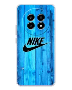 Чехол для Realme 13 Pro Plus с картинкой «Голубое дерево Nike»