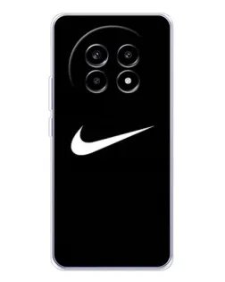 Чехол для Realme 13 Pro Plus с картинкой «Минималистический Найк»