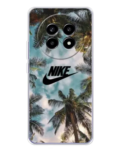Чехол для Realme 13 Pro Plus с картинкой «Тропический принт Nike» Чехол для Realme 13 Pro Plus с картинкой «Тропический принт Nike»