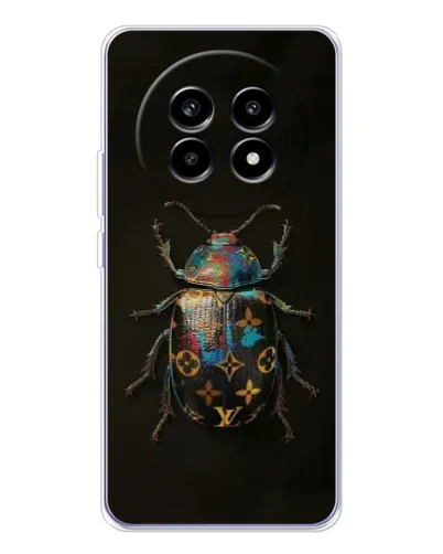 Чехол для Realme 13 Pro Plus с картинкой «LV — мраморный принт»