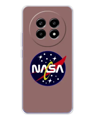 Чехол для Realme 13 Pro Plus с картинкой «NASA — ретро космос»