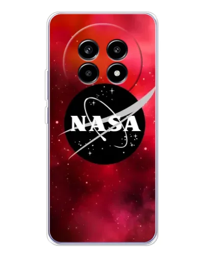 Чехол для Realme 13 Pro Plus с картинкой «NASA — красная туманность»