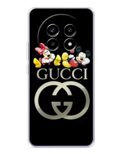 Чехол для Realme 13 Pro Plus с картинкой «Gucci — герои Disney» Чехол для Realme 13 Pro Plus с картинкой «Gucci — герои Disney»