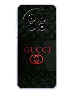 Чехол для Realme 13 Pro Plus с картинкой «Gucci — стеганый черный» Чехол для Realme 13 Pro Plus с картинкой «Gucci — стеганый черный»