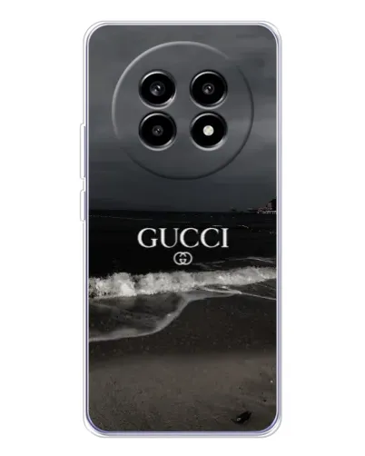Чехол для Realme 13 Pro Plus с картинкой «Gucci — морской прибой»