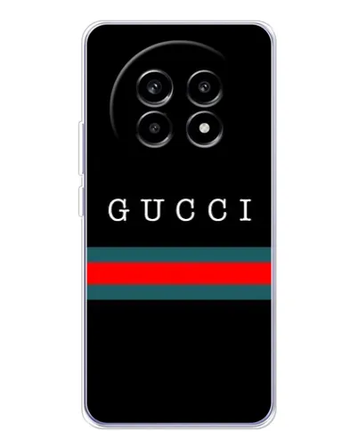 Чехол для Realme 13 Pro Plus с картинкой «Gucci — красный пояс»