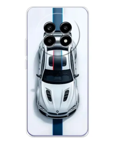 Чехол для Realme 13 Pro Plus с картинкой «Вид сверху — BMW M»