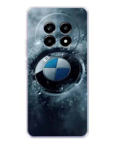 Чехол для Realme 13 Pro Plus с картинкой «Логотип BMW — лед» Чехол для Realme 13 Pro Plus с картинкой «Логотип BMW — лед»