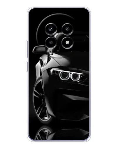 Чехол для Realme 13 Pro Plus с картинкой «Черная BMW — профиль» Чехол для Realme 13 Pro Plus с картинкой «Черная BMW — профиль»