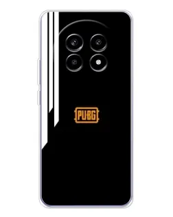 Чехол для Realme 13 Pro Plus с картинкой «PUBG — вертикальные линии»