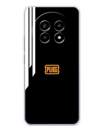 Чехол для Realme 13 Pro Plus с картинкой «PUBG — вертикальные линии»