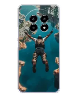 Чехол для Realme 13 Pro Plus с картинкой «PUBG — свободное падение»