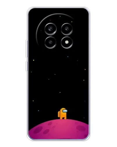 Чехол для Realme 13 Pro Plus с картинкой «Одинокий герой на планете» Чехол для Realme 13 Pro Plus с картинкой «Одинокий герой на планете»