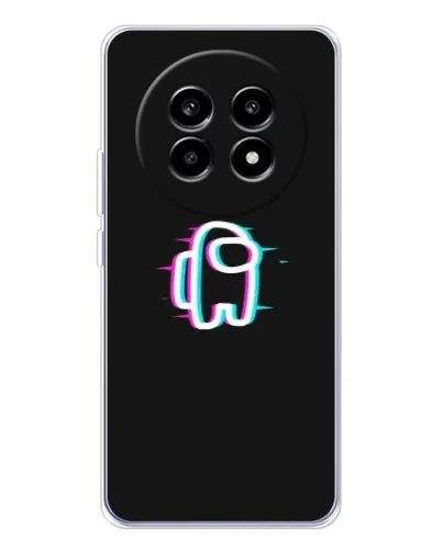 Чехол для Realme 13 Pro Plus с картинкой «Among Us неон» Чехол для Realme 13 Pro Plus с картинкой «Among Us неон»