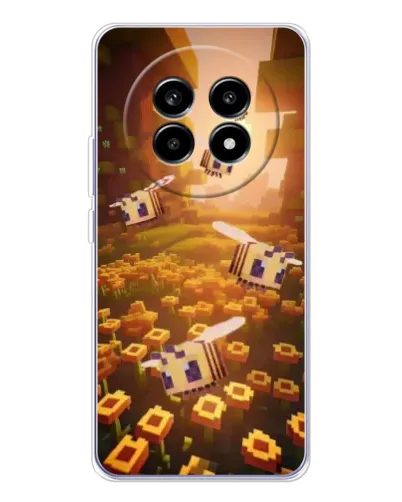Чехол для Realme 13 Pro Plus с картинкой «Поле подсолнухов»