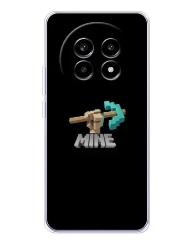 Чехол для Realme 13 Pro Plus с картинкой «Алмазная кирка»