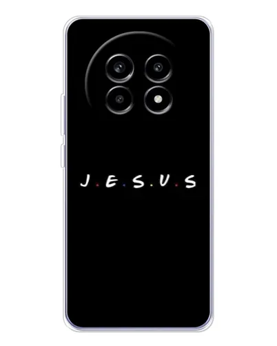 Чехол для Realme 13 Pro Plus с картинкой «Точки веры J.E.S.U.S.» Чехол для Realme 13 Pro Plus с картинкой «Точки веры J.E.S.U.S.»