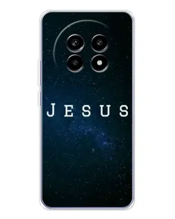 Чехол для Realme 13 Pro Plus с картинкой «Звездное небо Jesus»