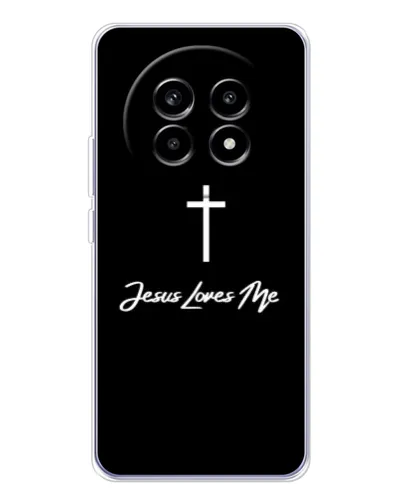 Чехол для Realme 13 Pro Plus с картинкой «Иисус любит тебя» Чехол для Realme 13 Pro Plus с картинкой «Иисус любит тебя»